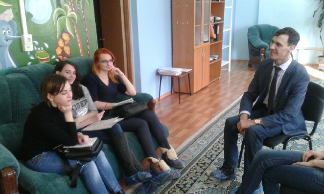 Встреча со студентами кафедры клинической психологии Сургутского государственного университета